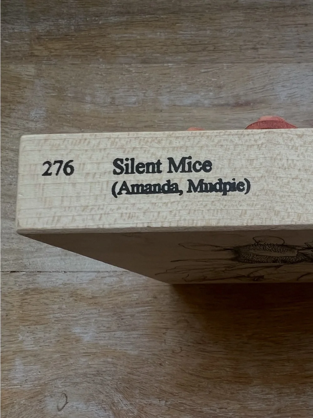 Stampa Rosa- House Mouse Designs - SILENT MICE - 1998